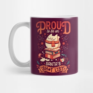 Proud Naughty Cat - Cute Christmas Animal Mug